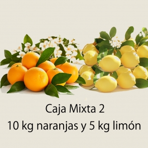 Comprar Caja Mixta 2 de 15 kg - Naranjas y Limones